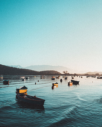 Waves, Boats, Miscellanea, Miscellaneous, Harbor, Coastline, Moored HD phone wallpaper