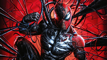 Spiderman 2 Symbiote, marvels-spider-man-2, spider-man-2, spiderman, 2023-games, ps5-games, games HD wallpaper