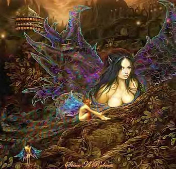 Earth Angel, fairy, sexy, earth, treem, angel HD wallpaper