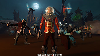 Risk of Hats (Team Fortress 2 X Risk of Rain) by finalleet on . HD wallpaper