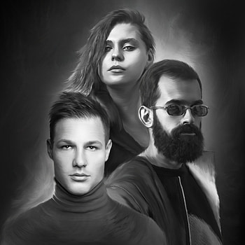 KAZKA, ArtStation showcase, Band artwork, Creative talent HD phone wallpaper