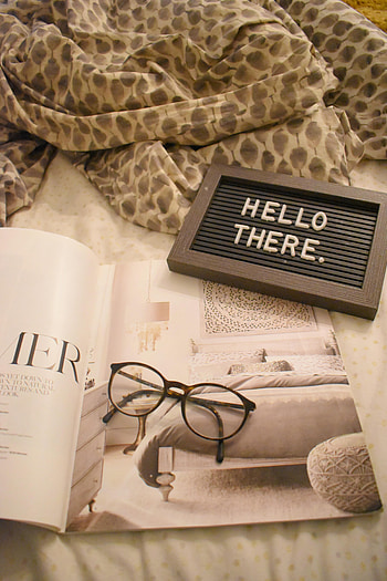 Words, Miscellanea, Miscellaneous, Inscription, Spectacles, Glasses, Magazine, Journal HD phone wallpaper