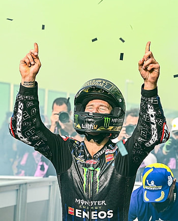 Fabio Quartararo, MotoGP, World Champion HD phone wallpaper