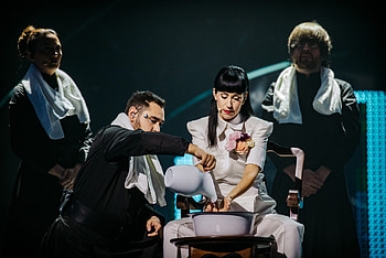 Konstrakta, Serbian Eurovision rehearsal, Eurovoix HD wallpaper
