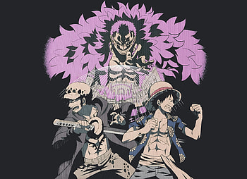One Piece Legends: Luffy, Law & Doflamingo Anime, Anime, One Piece, Trafalgar Law, Donquixote Doflamingo, Monkey D. Luffy HD wallpaper