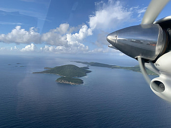Aerial view, Culebra (Puerto Rico) HD wallpaper