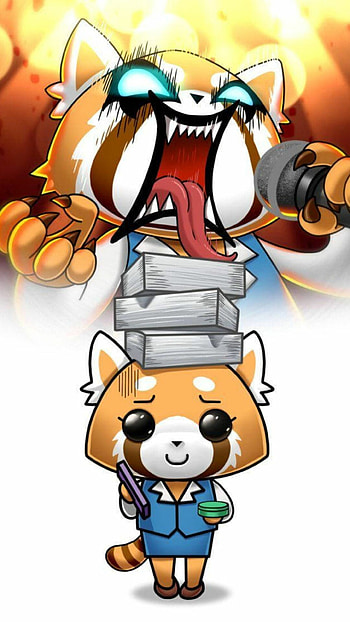 Aggretsuko , High-quality avatar, Last Aggretsuko HD phone wallpaper
