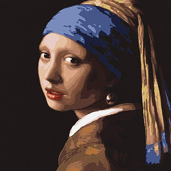 Girl with a Pearl Earring, Johannes Vermeer, Year 2022, Happy paintings HD phone wallpaper