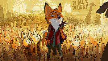 2016, zootopia, disney, zootopia movie, fox, hares . HD wallpaper
