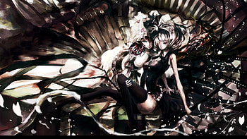 Anime - Touhou Youmu Konpaku Yuyuko Saigyouji Bakgrund HD wallpaper