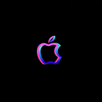 Apple logo, amoled HD phone wallpaper