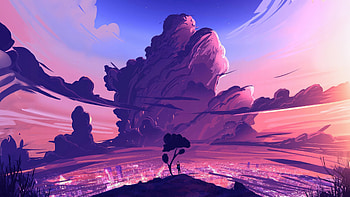 The Cloud Escape, artist, artwork, digital-art HD wallpaper
