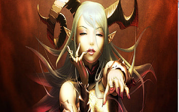 Selenia Queen of Succubi, succubus, castle age, evil, selenia HD wallpaper