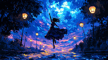Jumping dance HD wallpaper