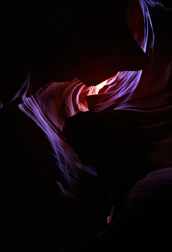 Canyon, Dark, Layers, Slopes, Slit HD phone wallpaper