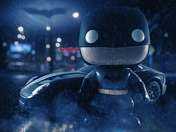 The Dark Knight Pop, batman, superheroes, behance, artwork, digital-art HD wallpaper