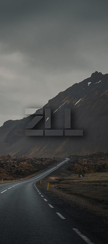 Zll, montanha, cinza, natureza, pista HD phone wallpaper