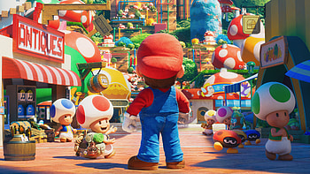 Super Mario Bros. 2023 | Toad's Adventure, Toad (Mario), Mario, movie, Super Mario Bros. (2023) HD wallpaper
