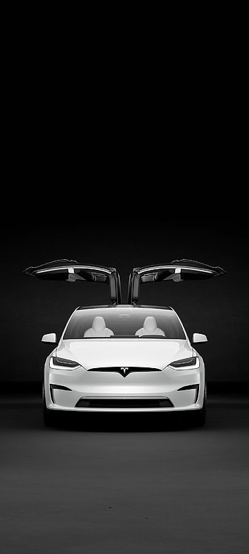 vehicle, Tesla Model X Plaid HD phone wallpaper