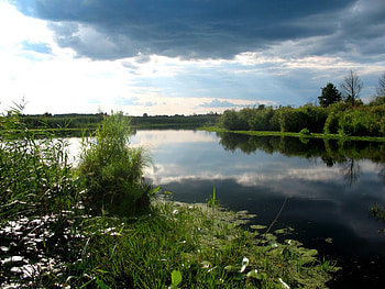 Landscape, Rivers, Sky HD wallpaper