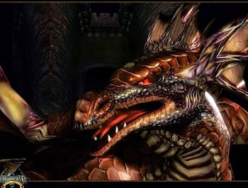 dragon, digital art, dark HD wallpaper