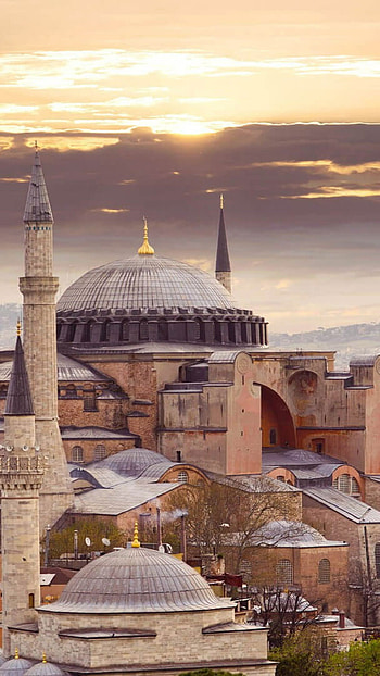 Hagia Sophia, Turkey HD phone wallpaper