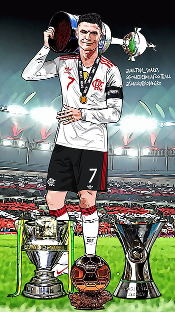 CR7 Flamenguista, cr7, cristianoronaldo, eusouomelhor, flamengo HD phone wallpaper