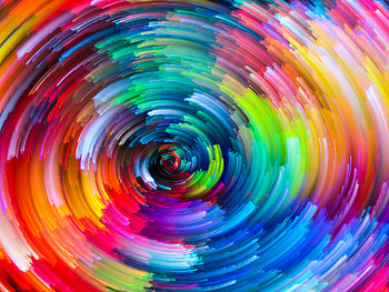 Colorful Circle Texture Abstract, circle, colorful, texture, abstract HD wallpaper