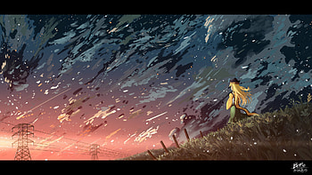 Tags: Anime, Pixiv Id 7946660, Touhou, Matara Okina, Grass Field HD wallpaper