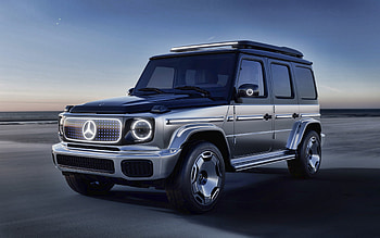 2021, Mercedes-Benz EQG Concept, , front view, exterior, new EQG Concept, electric cars, German cars, Mercedes-Benz HD wallpaper