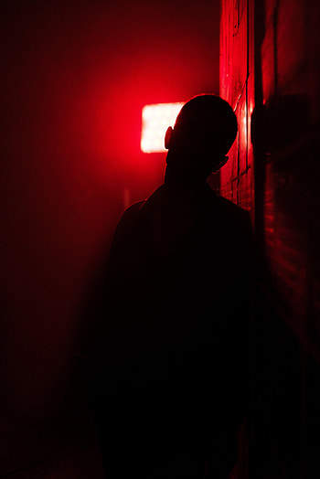 Dark, Silhouette, Shadow, Human, Person HD phone wallpaper