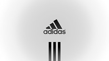Adidas, Sports, Logo, Brand, Minimalism, White Background / and Mobile Backgrounds HD wallpaper