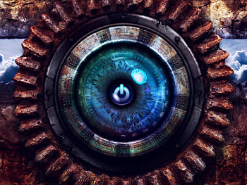 Disable, eye, fantasy, color HD wallpaper