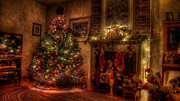 Animated Christmas Fireplace Screensavers (23) HD wallpaper