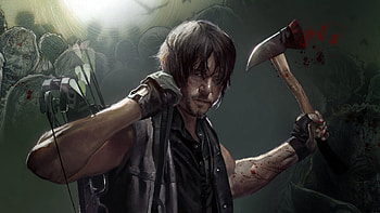 Darly Dixon, Daryl Dixon, TV Show, The Walking Dead HD wallpaper