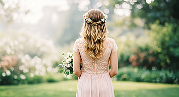 Bridesmaid Bliss: A Stunning Ultra, bridesmaid, bride, wedding, garden HD wallpaper