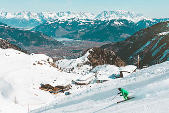 Sports, Mountains, Snow, Skier HD wallpaper