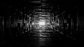 Bw, Chb, Glow, Dahl, Distance, Tunnel HD wallpaper