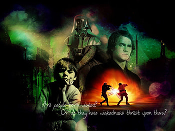 Anakin the Wicked, power, within, evil, starwars, good, child, question, darth vader HD wallpaper