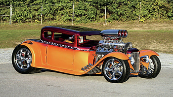 1930 Ford Coupe, Car, Coupe, Old-Timer, Hot Rod, Ford HD wallpaper