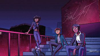 Straight Band Together, artist, artwork, digital-art, deviantart HD wallpaper