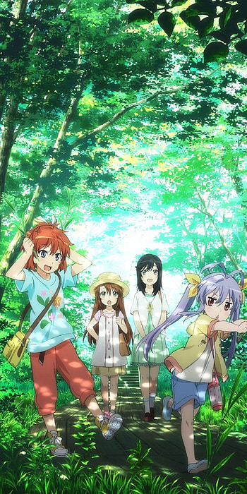 Non Non Biyori, anime, ren-chon HD phone wallpaper