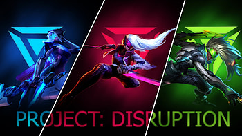 PROJECT Ekko, Katarina & Ashe by Sammylad298 Fan Art Artwork League of Legends HD wallpaper