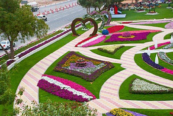 GARDEN ART, ART, PRETTY, FLOWERS, GARDEN HD wallpaper