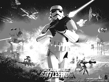 Star Wars Battlefront 1 Black and White, awesome, battlefront, official, , front, effect, high, resolution, star, one, hop, battle, wars, 1 HD wallpaper