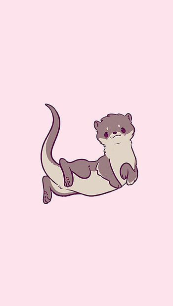 Kawaii, Ferrets HD phone wallpaper