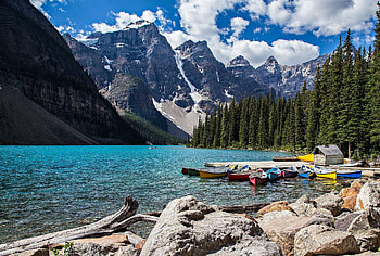 Banff National Park, Canadian Rockies, Majestic landscapes, Natural beauty HD wallpaper