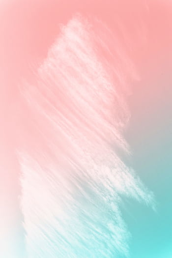 A dreamy pastel sky with soft clouds, ideal for backgrounds or . HD phone wallpaper