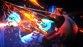 Kimetsu no Yaiba, Kyojuro Rengoku, Akaza (Demon Slayer: Kimetsu no Yaiba), Demon Slayer: Kimetsu no Yaiba, Anime HD wallpaper