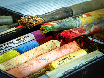 Miscellanea, Miscellaneous, Stranded, Shallow, Brush, Brushes, Pastel, Art Supplies, Artistic Accessories HD wallpaper
